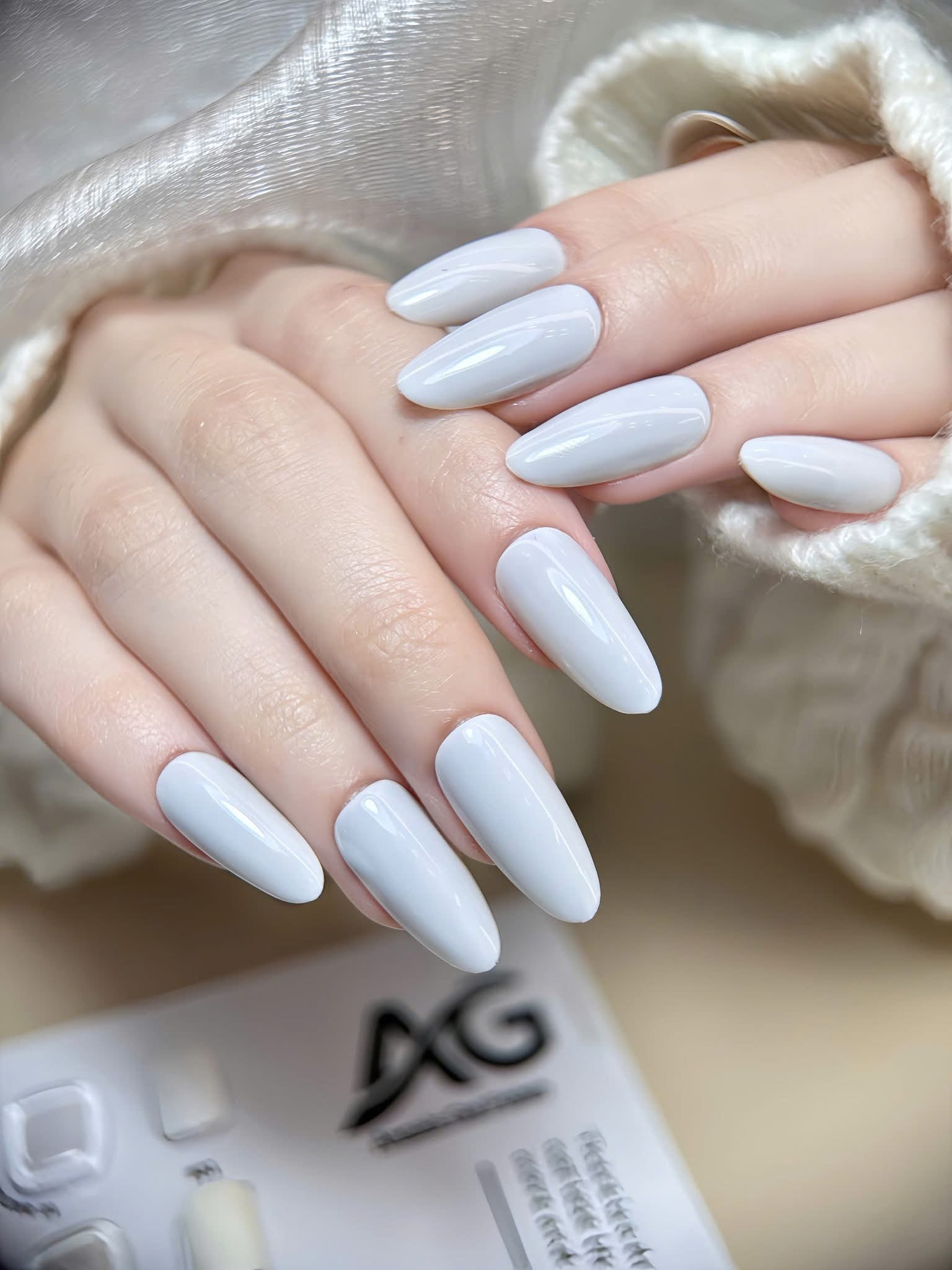 Sheer Milky White Gel Polish – Natural Jelly Nail Color